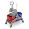 DOUBLE MOP BUCKET TROLLEY (ITALY)